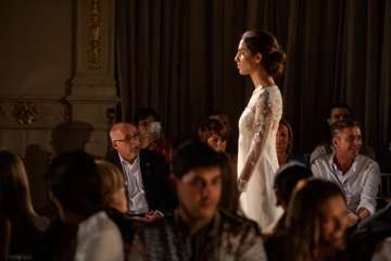 El espíritu heroico de las mujeres, protagonista de los diseños de la 2Âª jornada de GC Colección Bridal (Foto TA)
